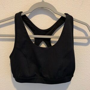 Black Sports Bra/TG/Thick Material. EUC S/M.​​​​​​​​​​​​​​​​​​